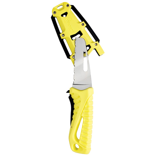 Wichard Offshore Rescue Knife Fixed Blade - Fluorescent [10192W]